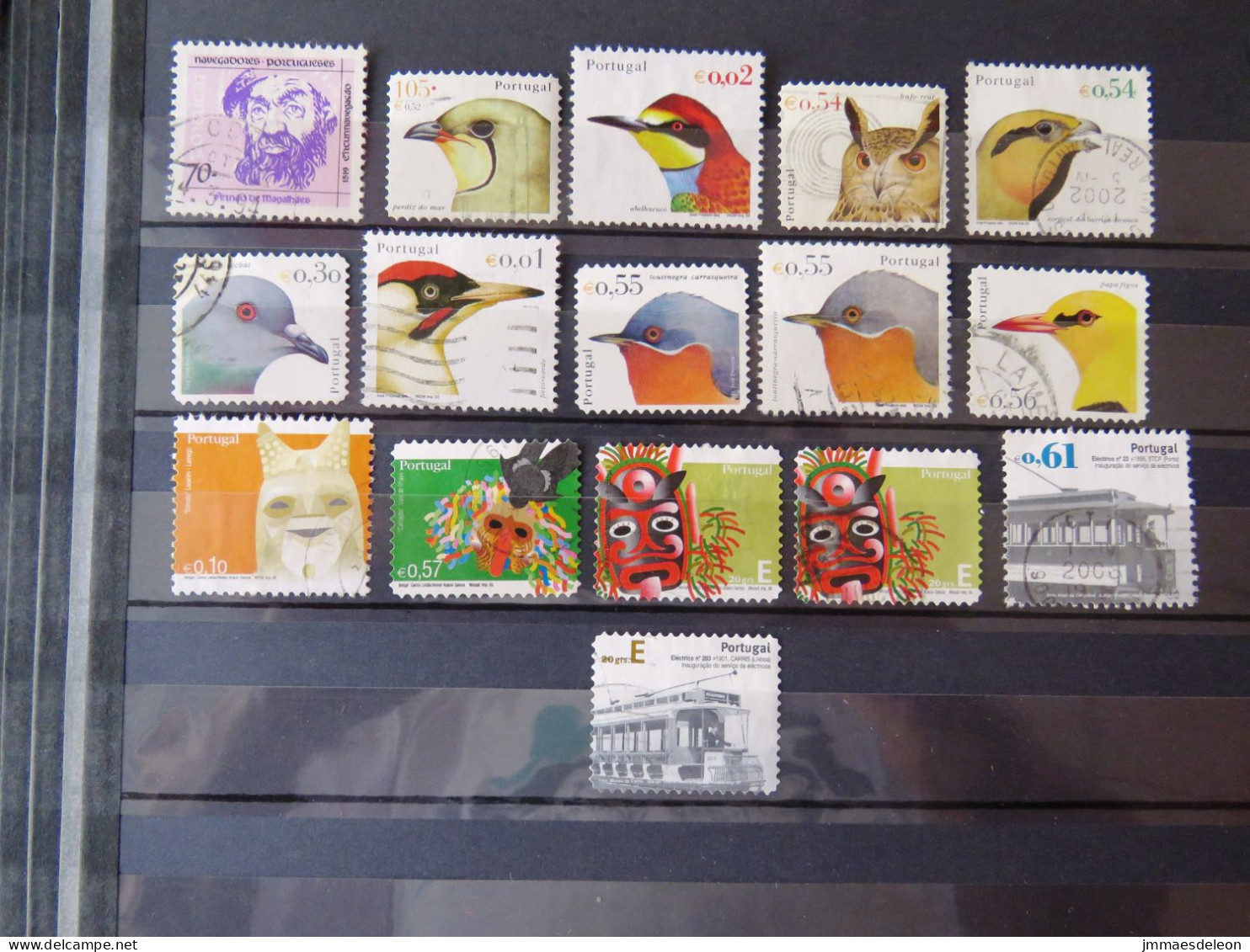 Portugal 1990-2007 Explorers Birds Carnival Mask Tramway - Usati