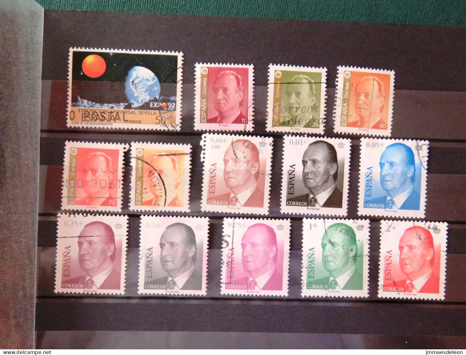 Spain 1987-2002 King Juan Carlos Sevilla Expo - Used Stamps