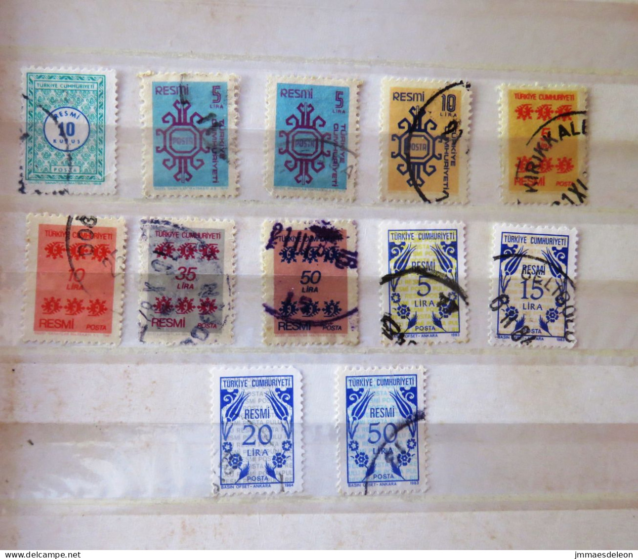 Turkey Oficial 1969-1984 - Official Stamps