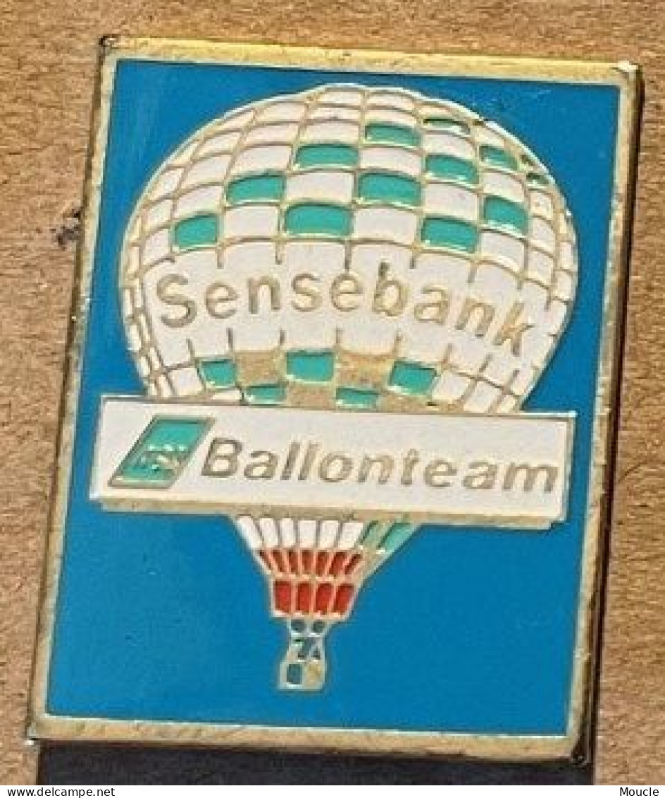 MONTGOLFIERE - BALLON - BALLOON - BALLON - A  AIR CHAUD - SENSEBANK - BANQUE - BALLONTEAM -    (31) - Fesselballons