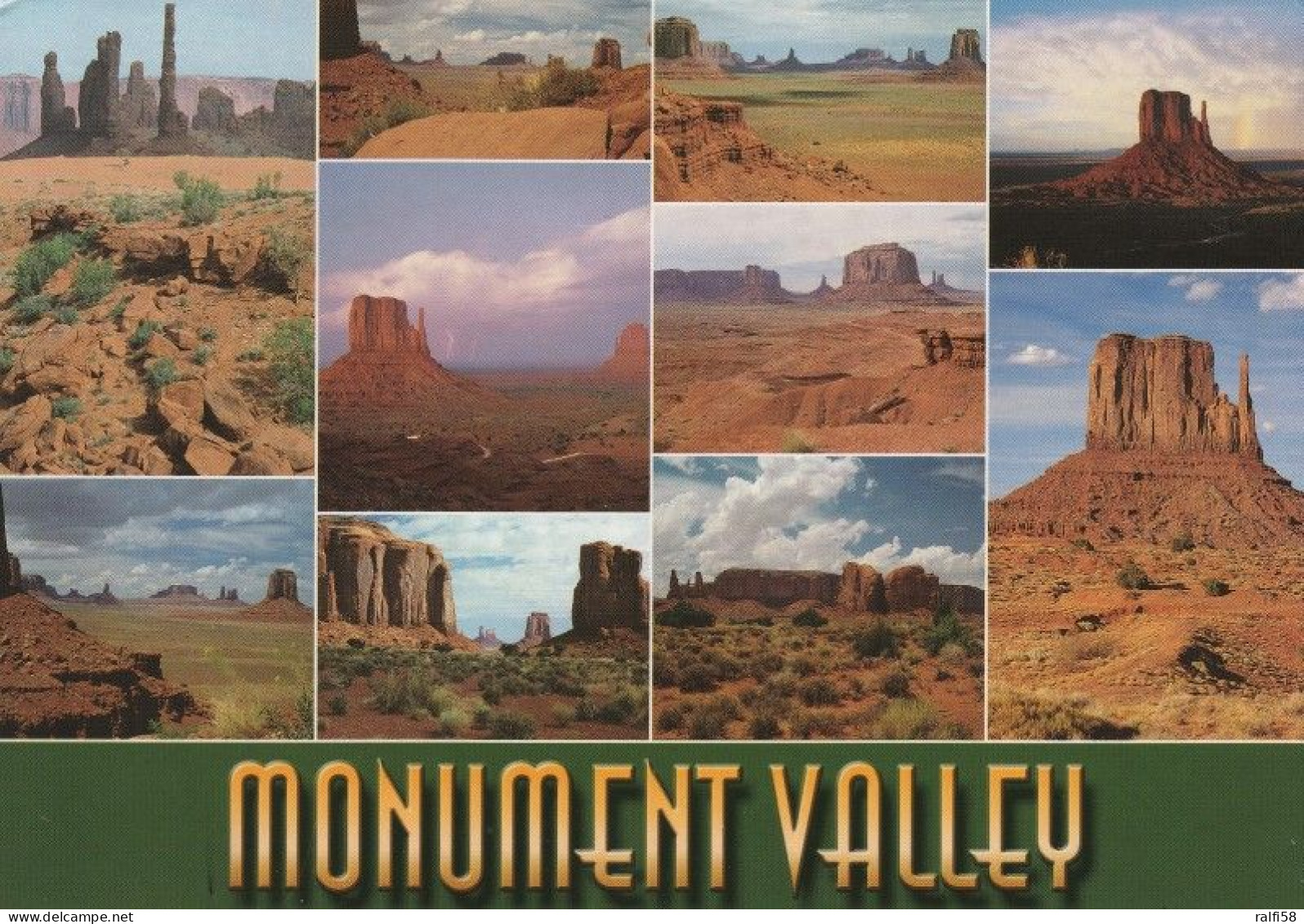 1 AK USA / Arizona-Utah * Monument Valley - On The Arizona - Utah Border * - Monument Valley