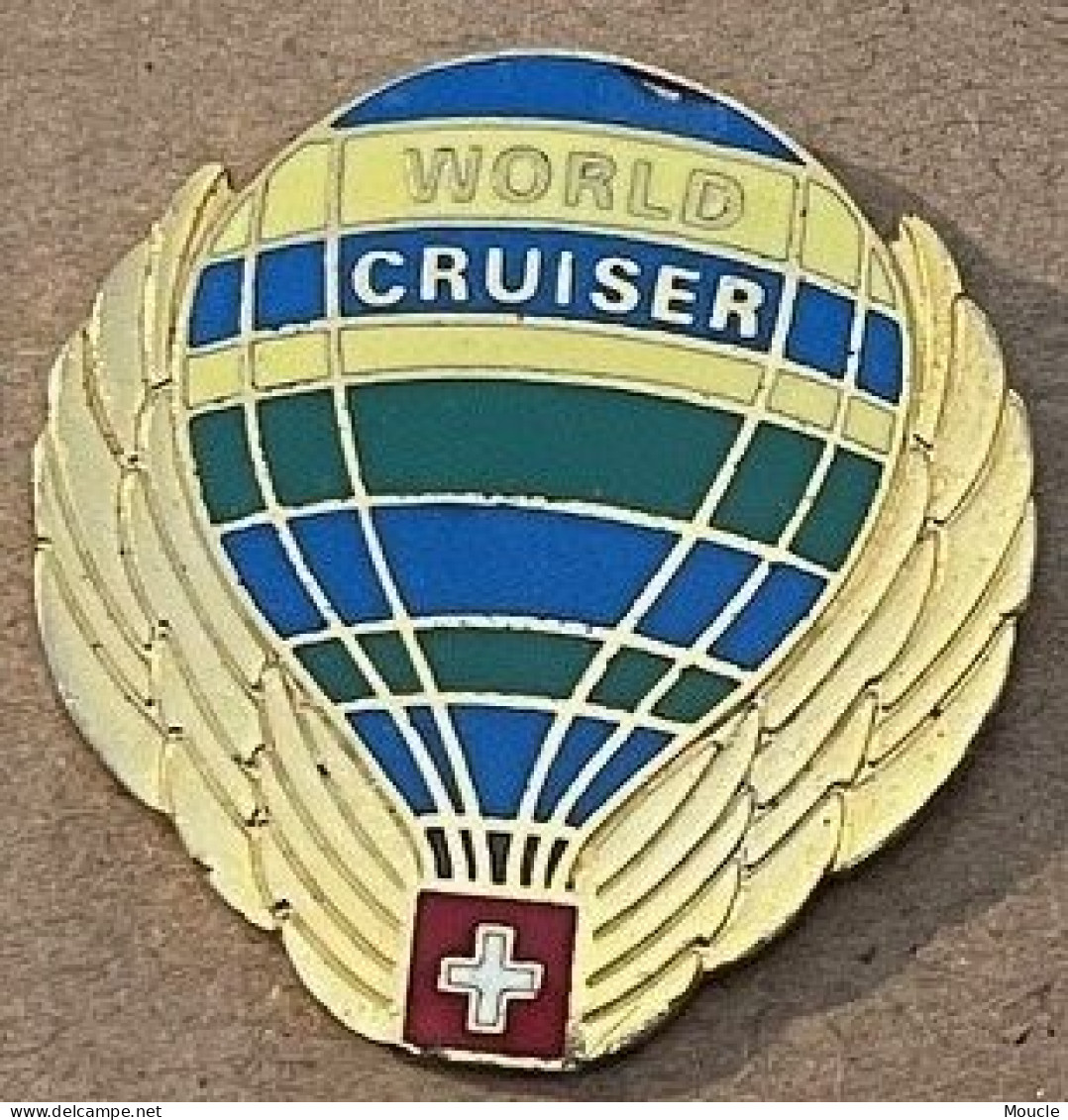 MONTGOLFIERE - BALLON - BALLOON - BALLON - WORLD CRUISER - SUISSE - SCHWEIZ - SVIZZERA - SWITZERLAND - EGF -  (33) - Montgolfier