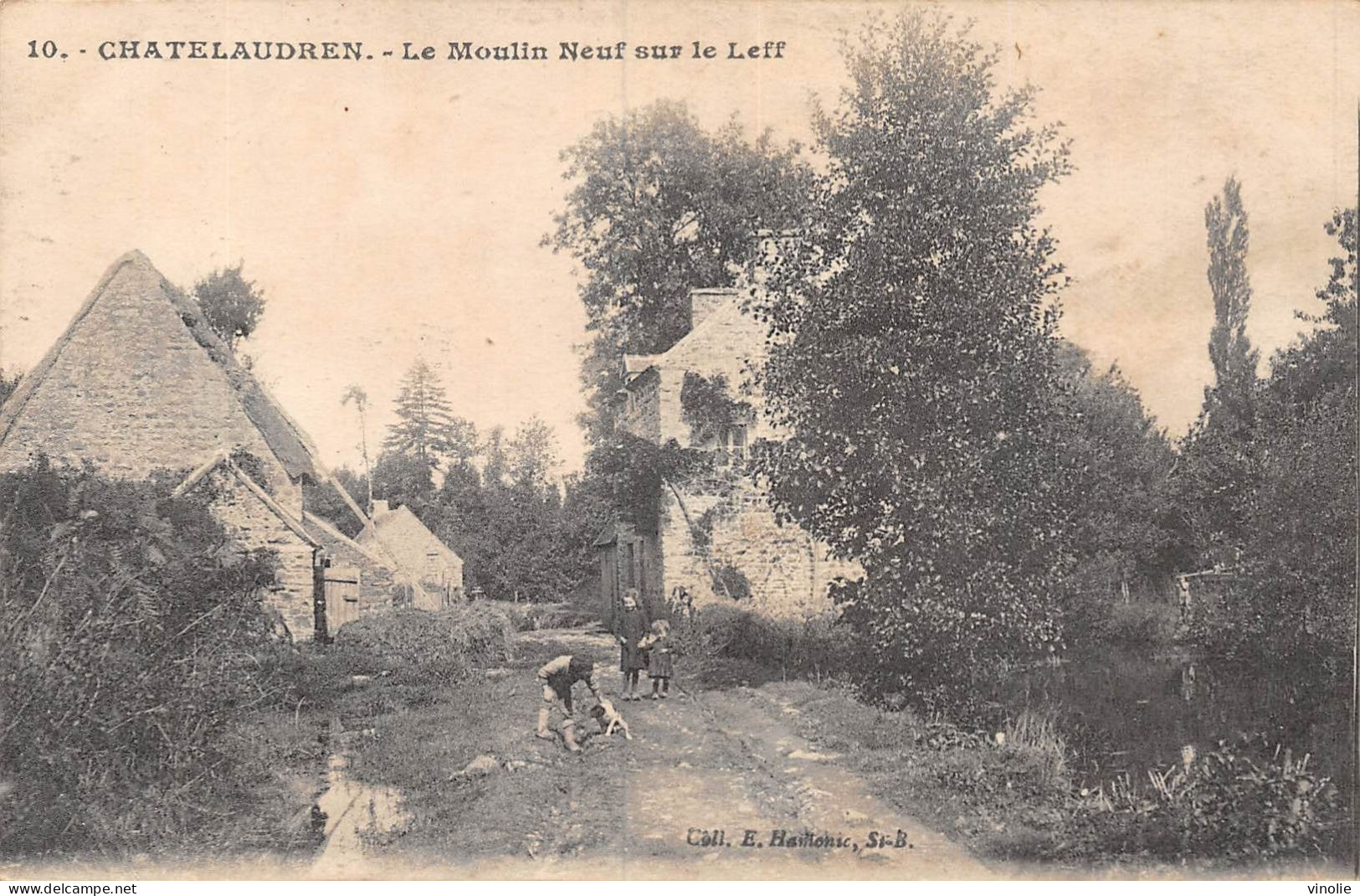 PIE-23-GOLL. 7749 : CHATELAUDREN. LE MOULIN NEUF - Châtelaudren