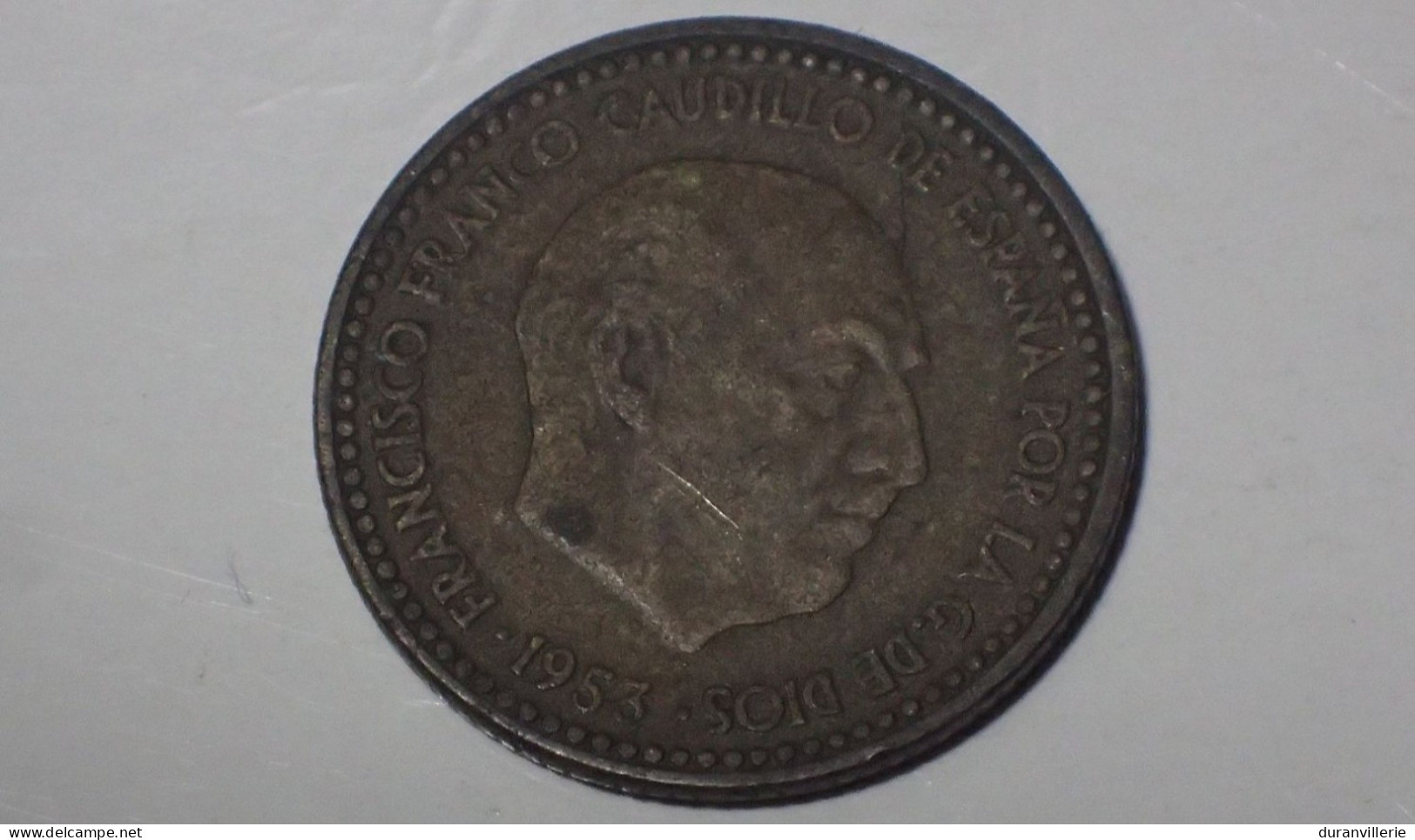 Spagna - Spain - Espana - Spanien - ESPAGNE  1 Peseta 1953 *61 KM 775 - 1 Peseta