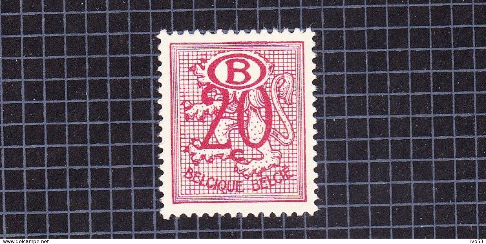 1952 Nr S48** Zonder Scharnier.Heraldieke Leeuw.OBP 3,75 Euro. - Mint