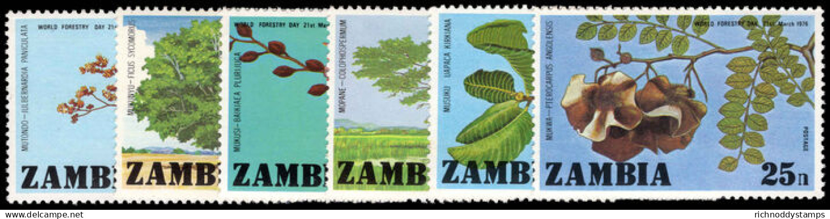 Zambia 1976 World Forestry Day Unmounted Mint. - Zambie (1965-...)