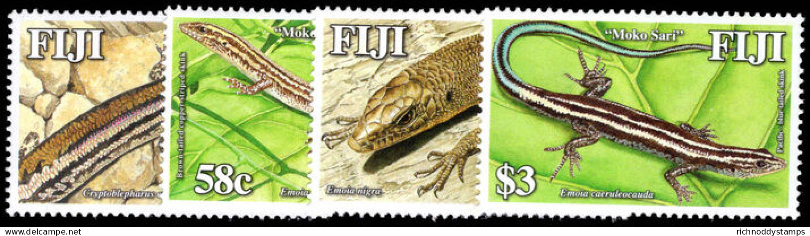 Fiji 2006 Skinks Of Fiji Unmounted Mint. - Fidji (1970-...)