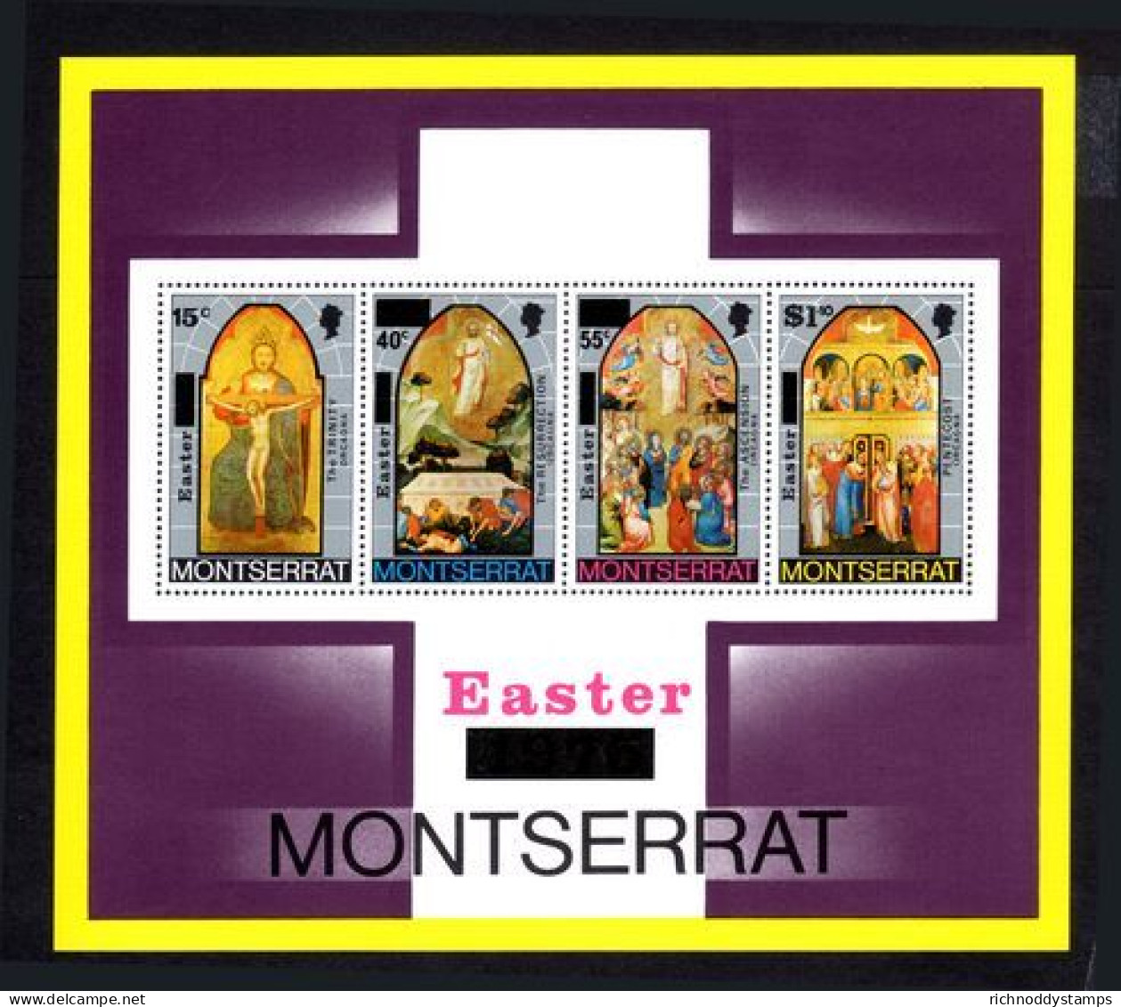 Montserrat 1976 Easter Souvenir Sheet Unmounted Mint. - Montserrat