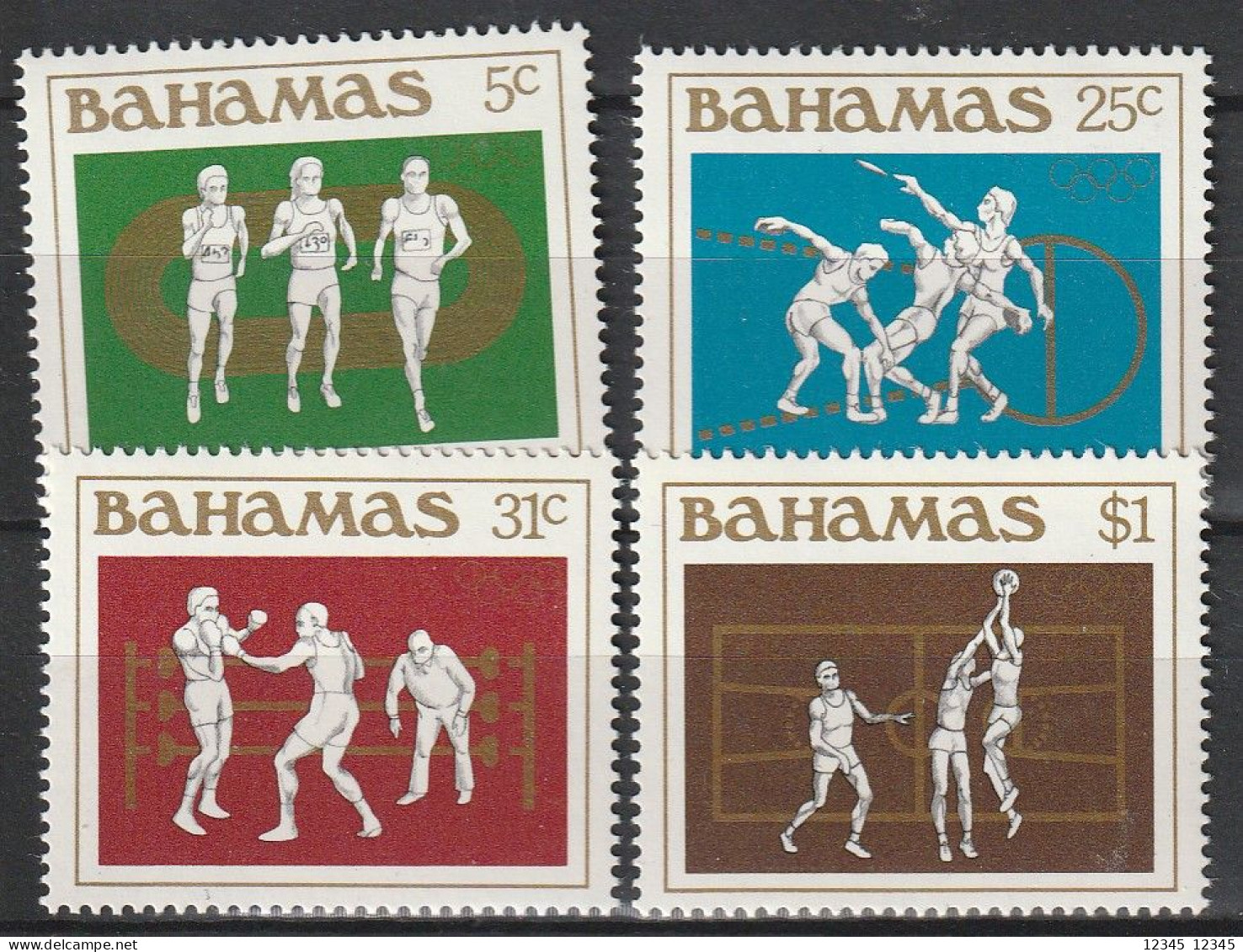Bahama's 1984, Postfris MNH, Olympic Games - Bahamas (1973-...)