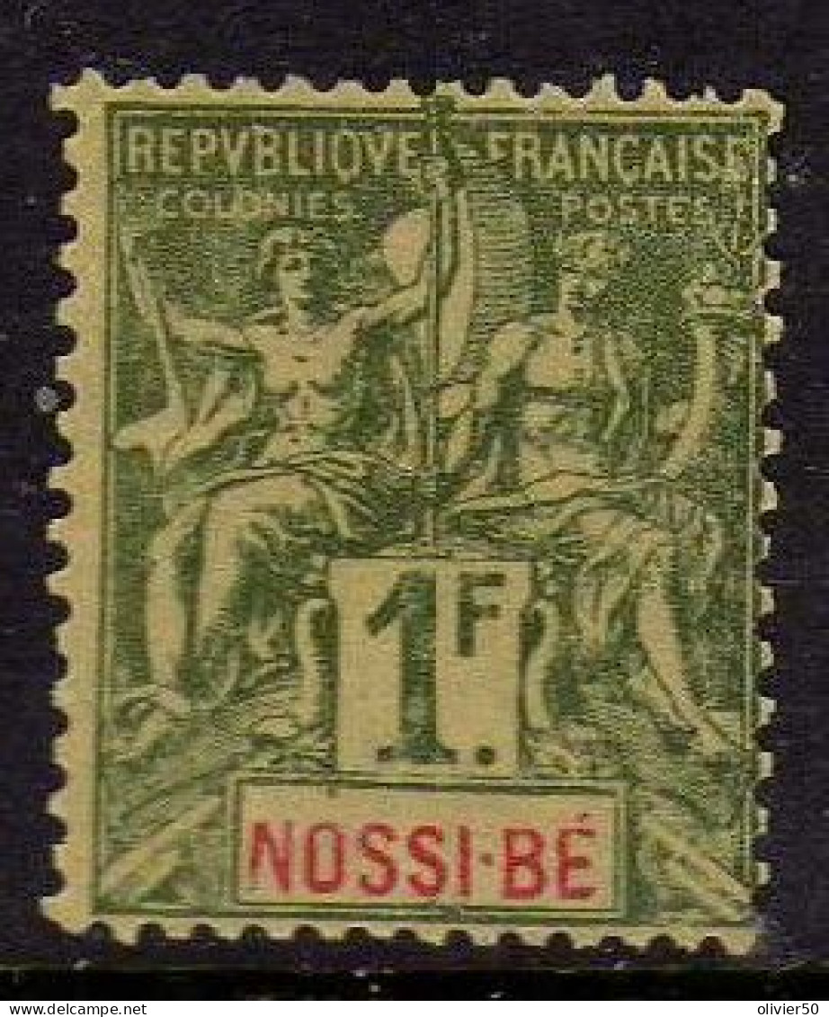 Nossi-Be - 1894 -  1 F.. Type Groupe -  Neuf Sans Gomme - Neufs