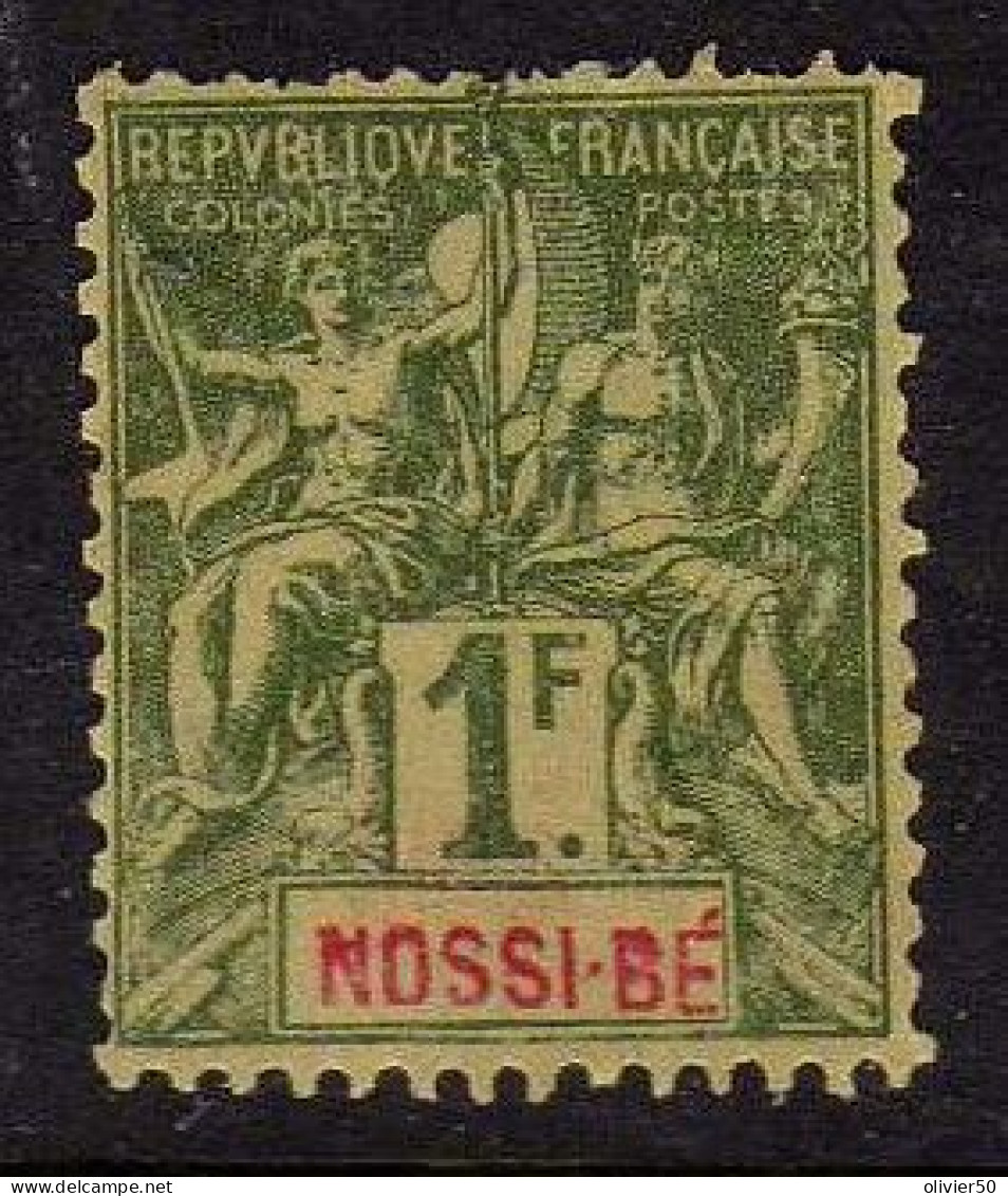 Nossi-Be - 1894 -  1 F.. Type Groupe -  Neuf Sans Gomme - Unused Stamps