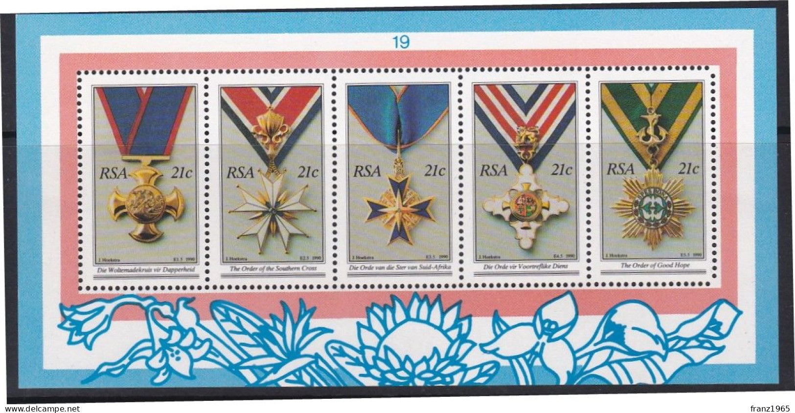 National Decorations - 1990 - Unused Stamps