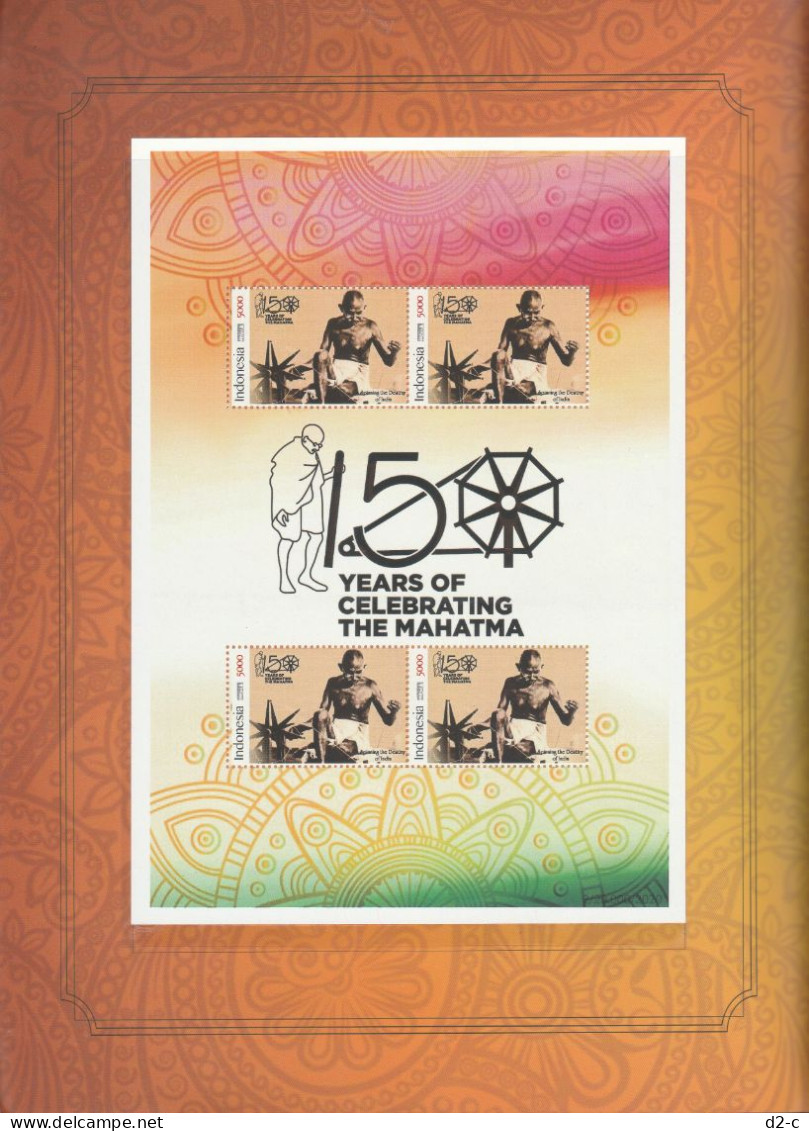 2019 Indonesia- Presentation Pack: 150th Birth Anniversary Of Mahatma Gandhi - Sammlungen (im Alben)