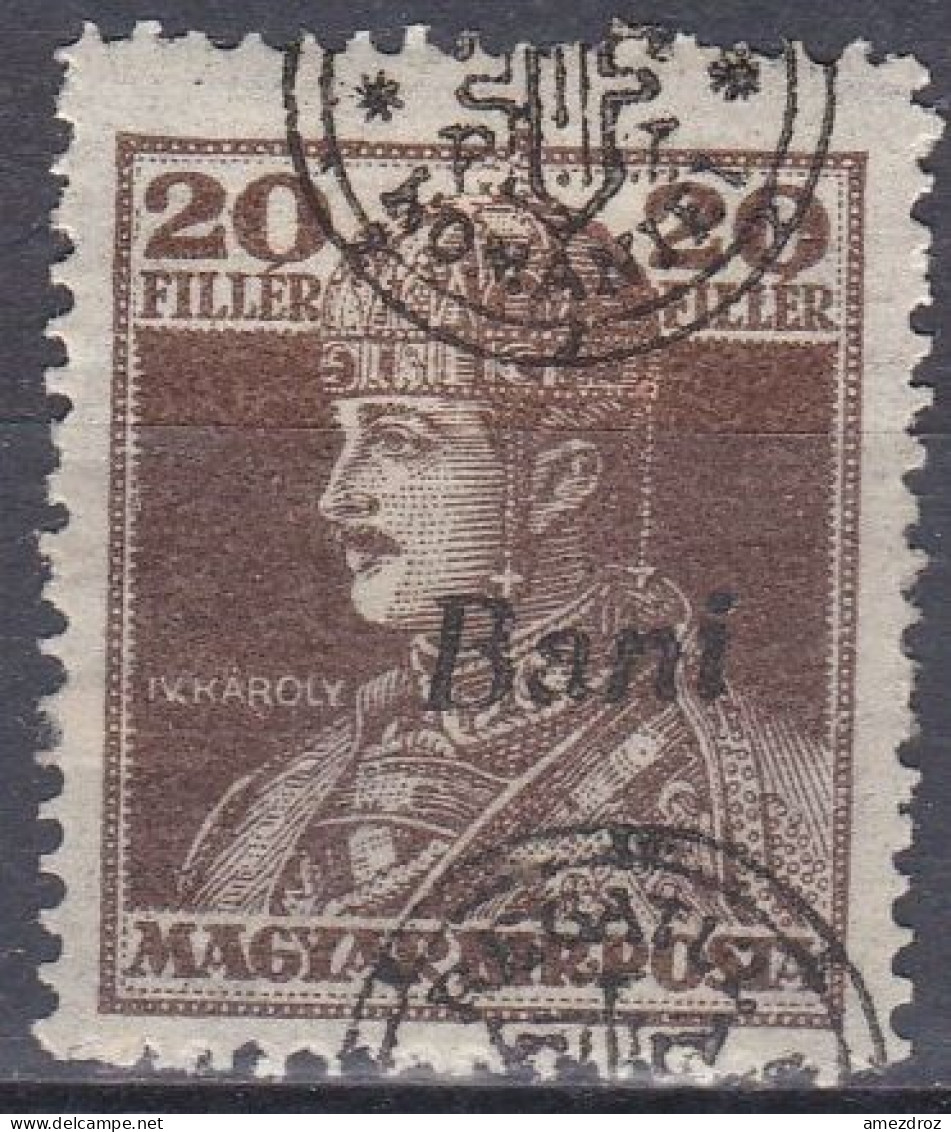 Transylvanie Oradea Nagyvarad 1919 N° 70 MH * Roi Charles IV Surcharge à Cheval (K6) - Transilvania