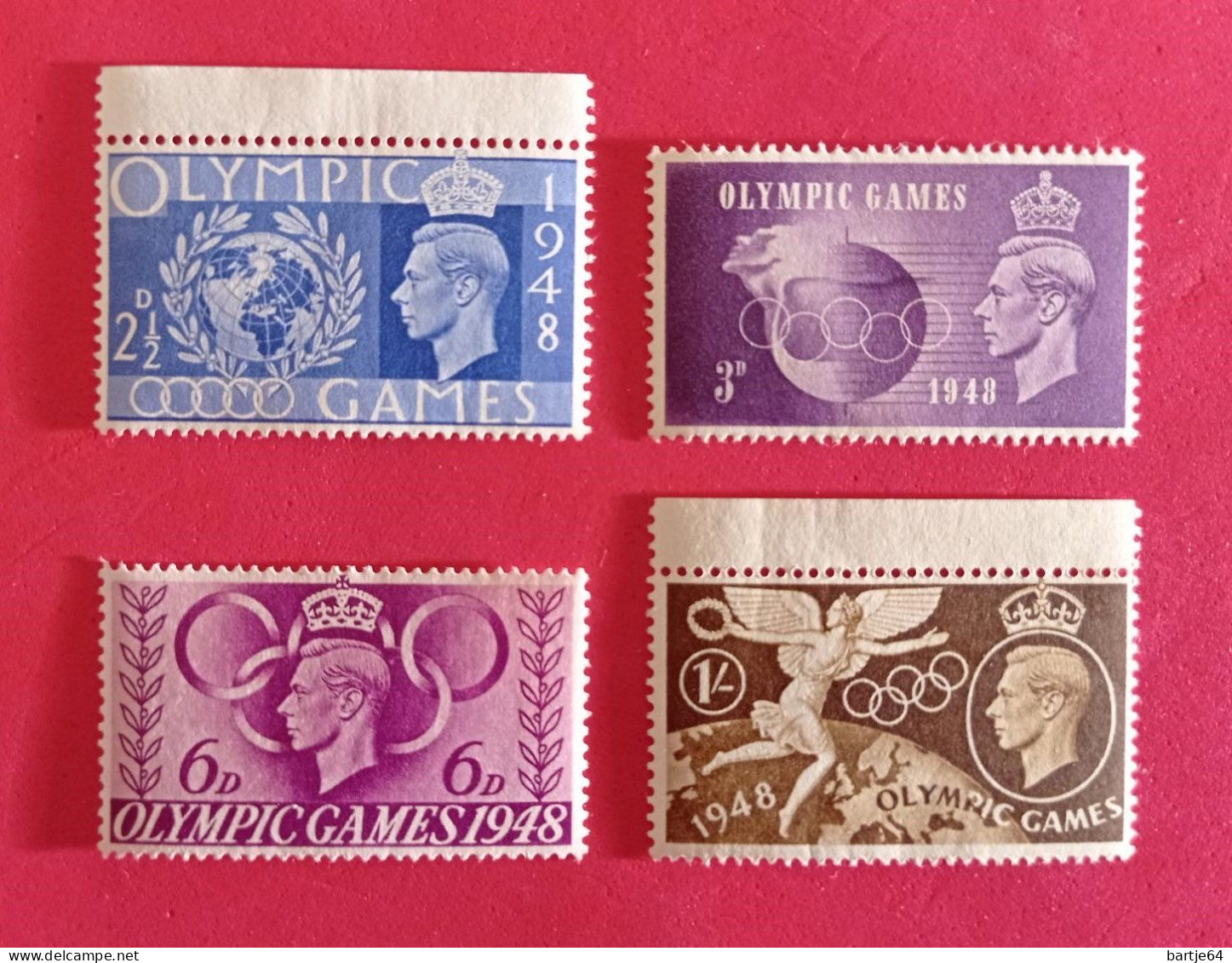 1948 Great Britain - Serie MNH - Ete 1948: Londres