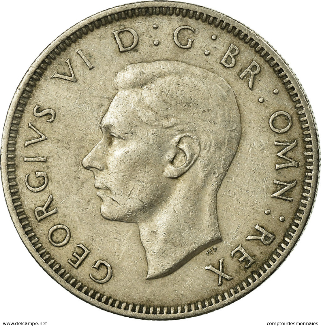 Monnaie, Grande-Bretagne, George VI, Shilling, 1948, TTB, Copper-nickel, KM:863 - I. 1 Shilling