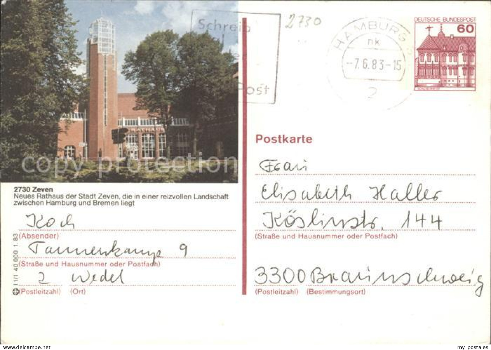 42086728 Zeven Neues Rathaus Zeven - Zeven