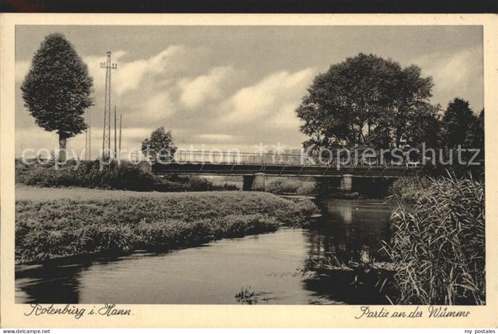 42086713 Rotenburg Wuemme Partie An Der Wuemme Rotenburg - Rotenburg