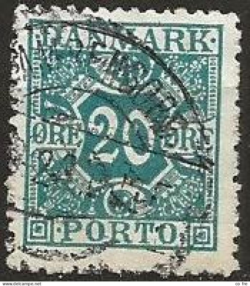 Danemark, Timbre Taxe N°13 (ref.2) - Postage Due