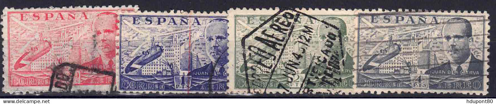 PA 195, 199 à 201 - Used Stamps