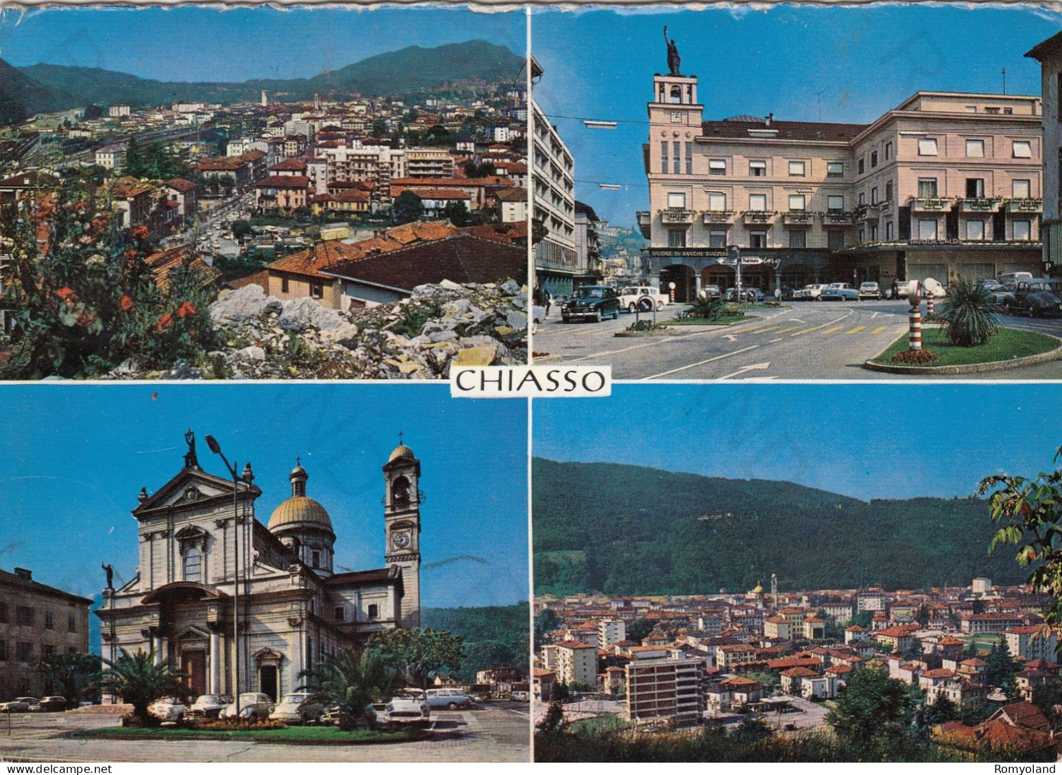 CARTOLINA  CHIASSO,TICINO,SVIZZERA-VIAGGIATA 1969 - Chiasso