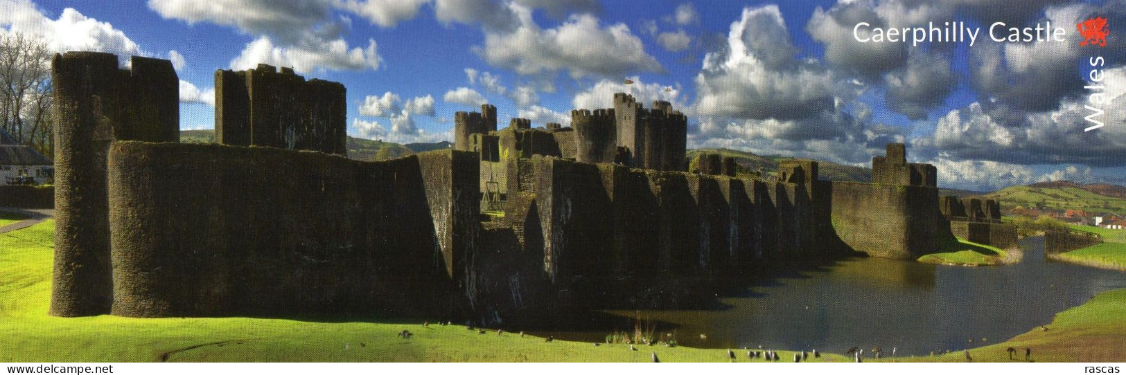 CPM GRAND FORMAT 1 - PAYS DE GALLES - WALES - CAERPHILLY CASTLE - Glamorgan
