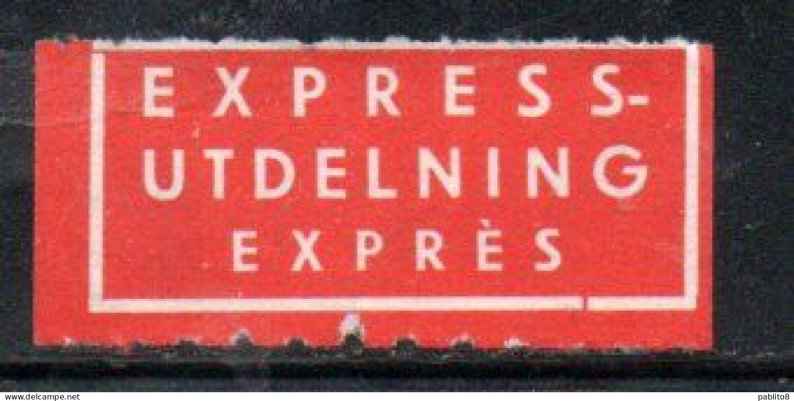 THAILANDE THAILAND TAILANDIA LABEL EXPRESS EXPRES UTDELNING UNUSED - Thailand