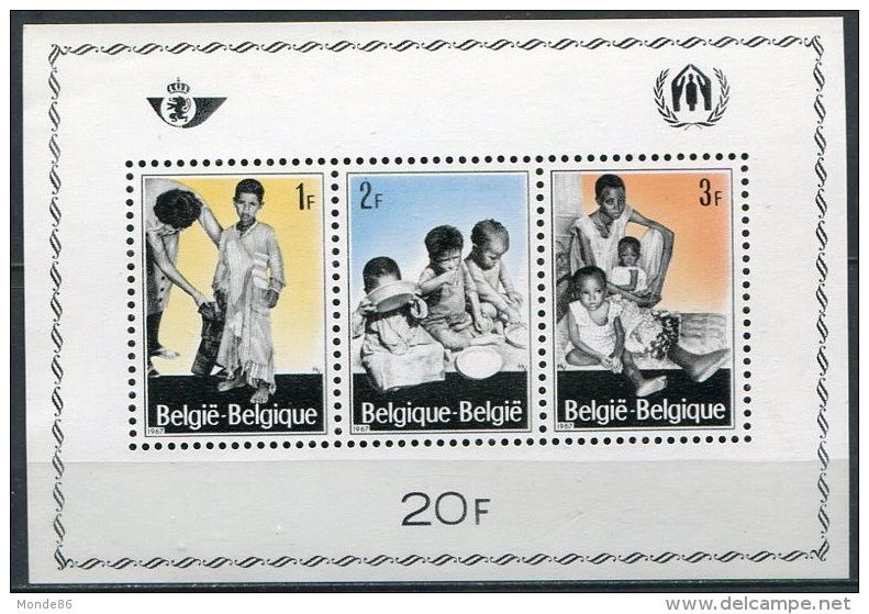 BELGIQUE - Année Complète 1967 ** - TB - Jahressätze