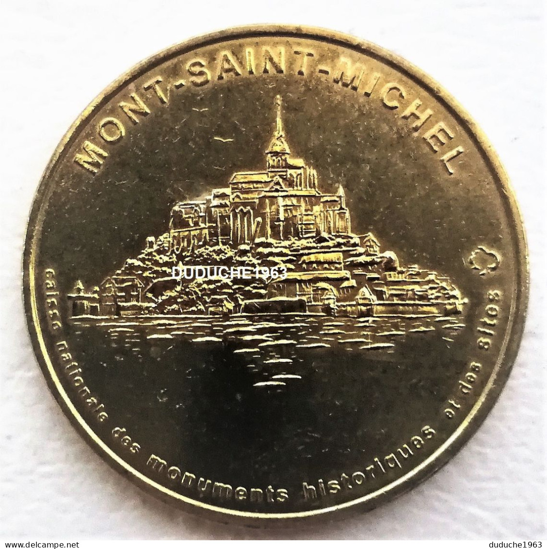 Monnaie De Paris 50.Mont Saint Michel 1998 - Ohne Datum