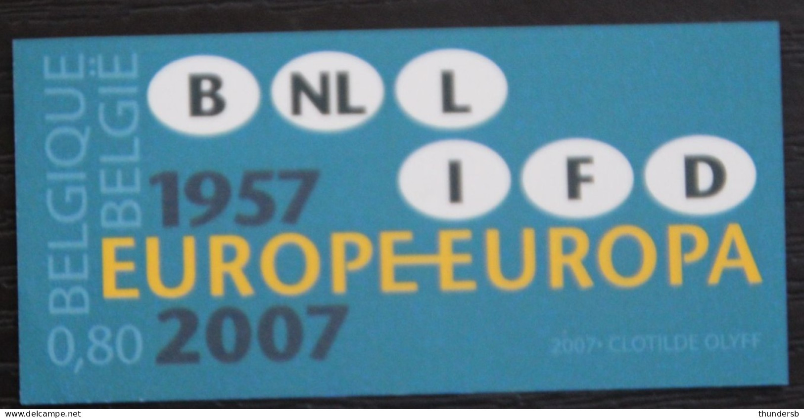 3635 '50 Jaar Europa' - Ongetand - Côte: 40 Euro - 2001-…