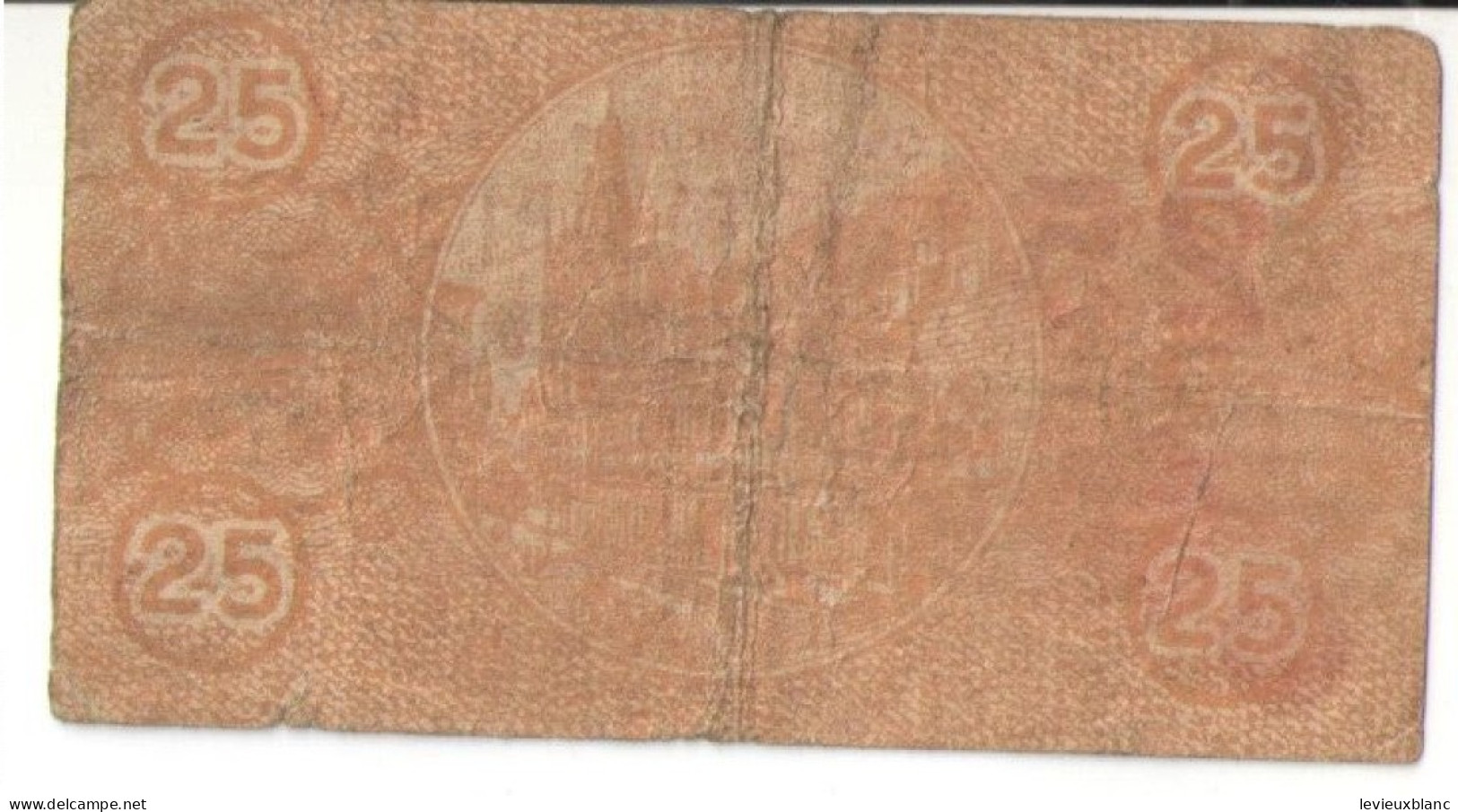 Billet De Banque Ancien/25 Pfennig/ Stadt Cöln 1917/1 Juni 1918      BILL262 - Altri & Non Classificati