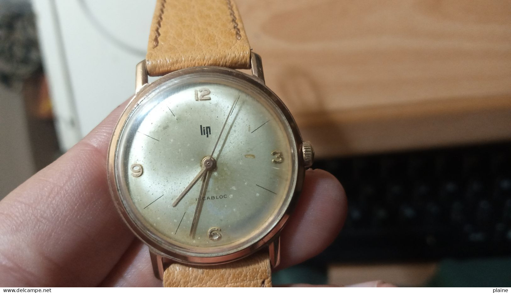 MONTRE MECANIQUE VINTAGE INCABLOC " LIP " P/OR G,20-REF/03248-CAL R 136E - Watches: Old