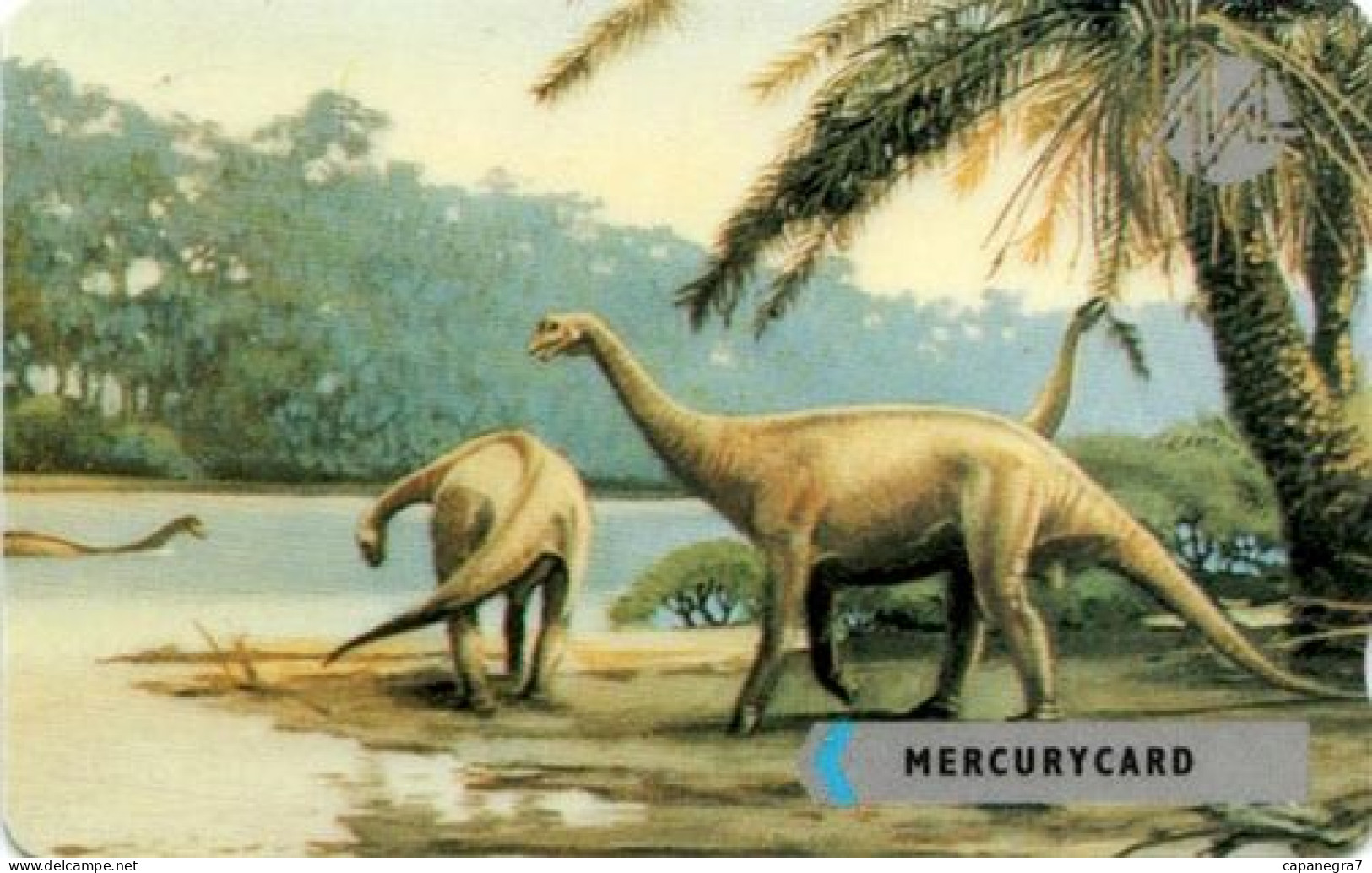 Diplodocus, Mercurycard, England, 2.012 Pc. - [ 4] Mercury Communications & Paytelco