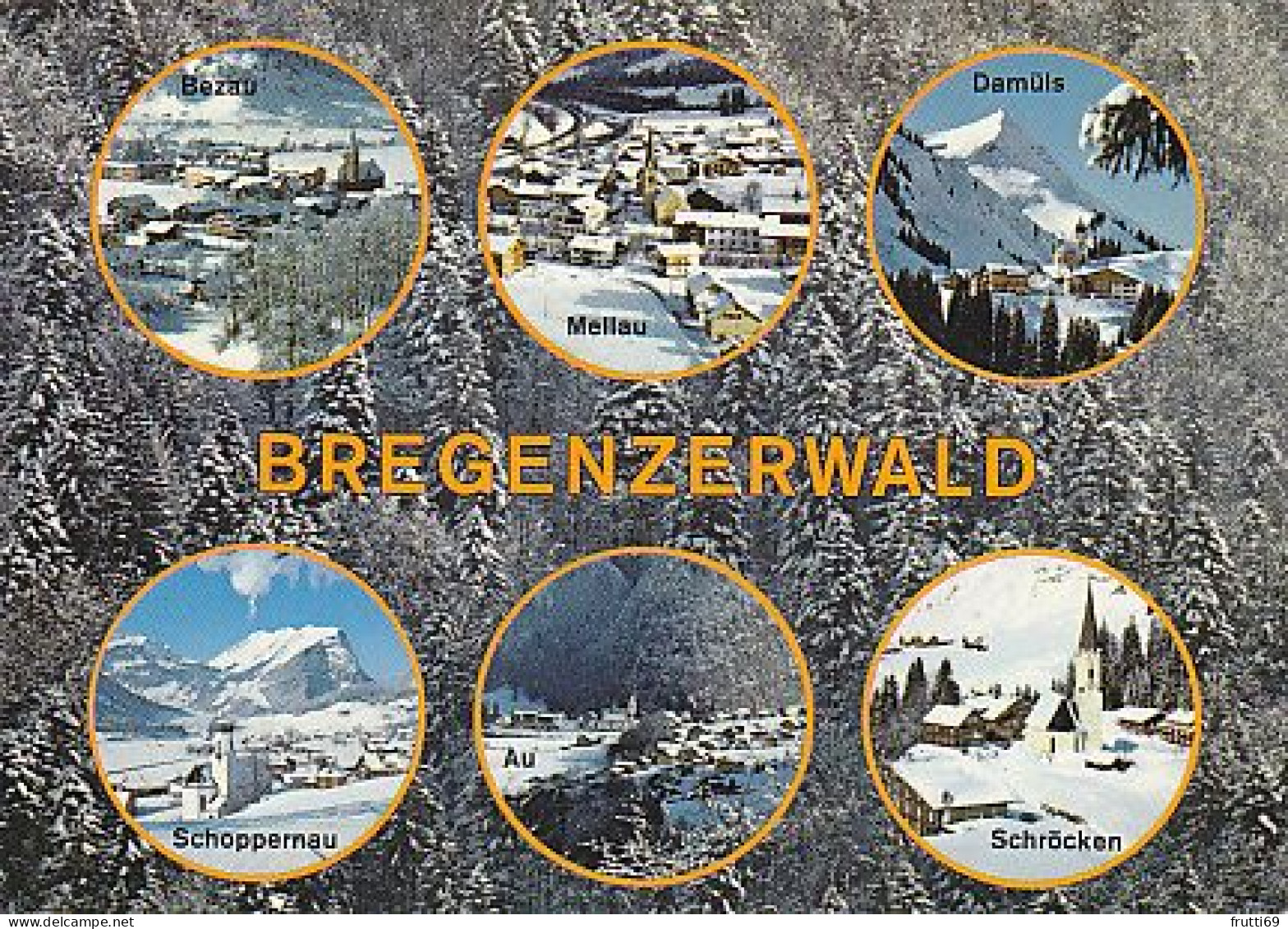 AK 191524 AUSTRIA - Bregenzerwald - Bregenzerwaldorte