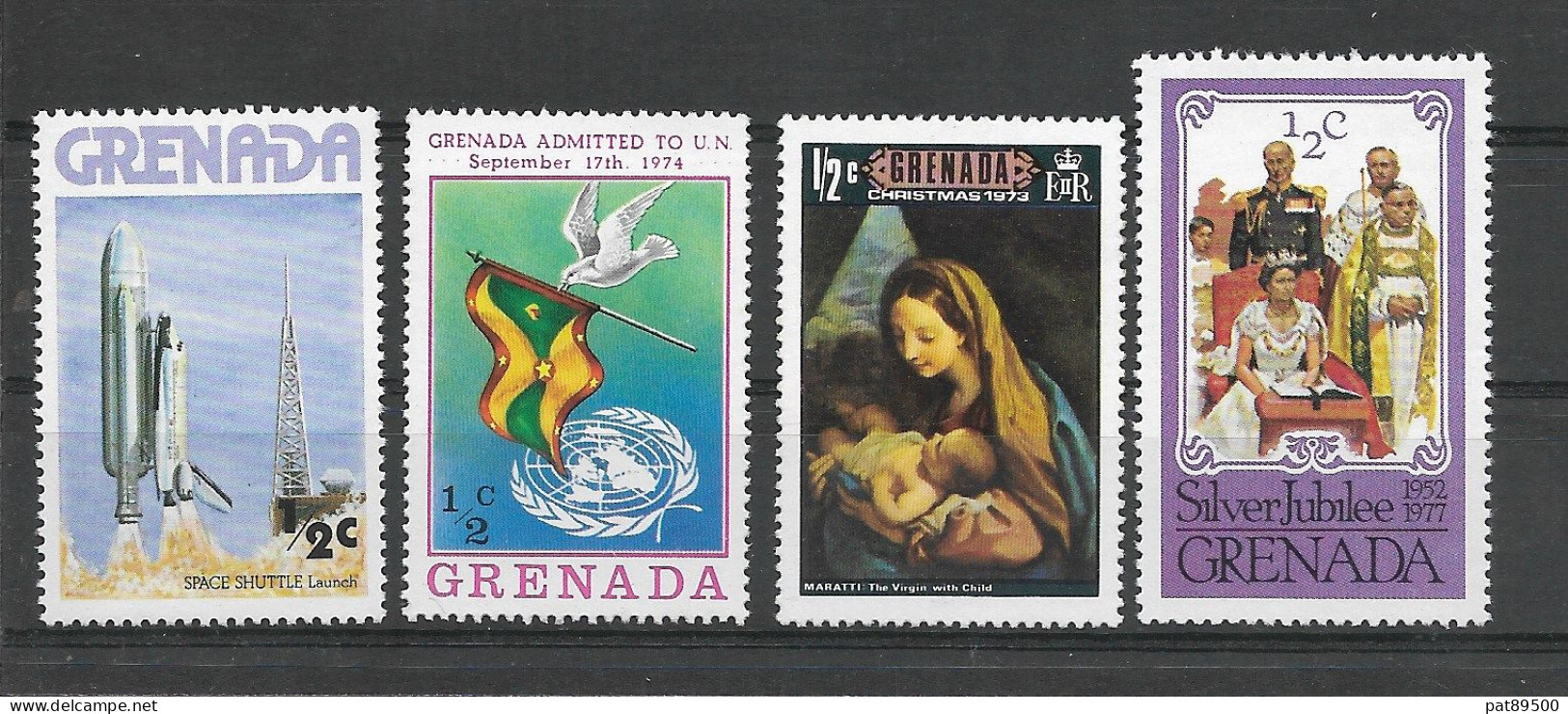 GRENADA  Lot De 4 Timbres Neufs** Liquidation Livrés En Vrac - Grenade (...-1974)