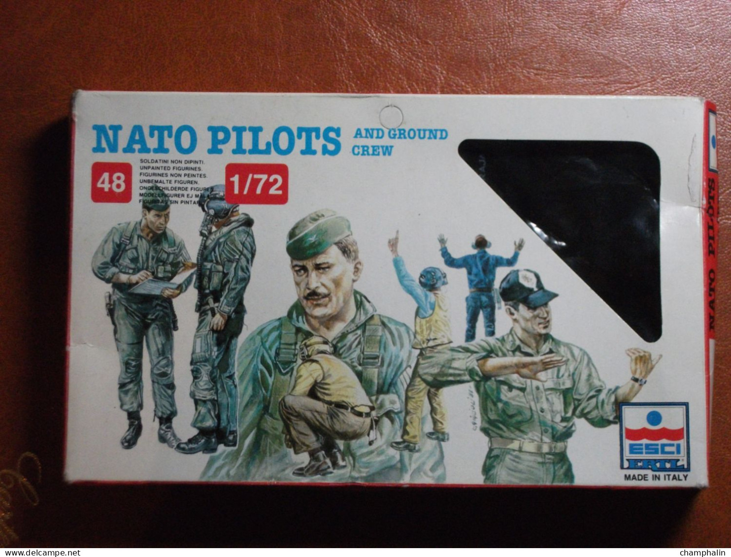 Maquette Plastique - NATO Pilots & Ground Crew Au 1/72 - Pilotes OTAN & équipes Au Sol - Esci N°243 - Beeldjes