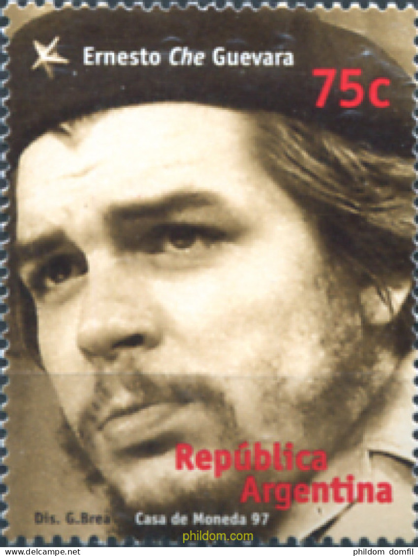 283740 MNH ARGENTINA 1997 30 ANIVERSARIO DE LA MUERTE DE CHE GUEVARA - Unused Stamps