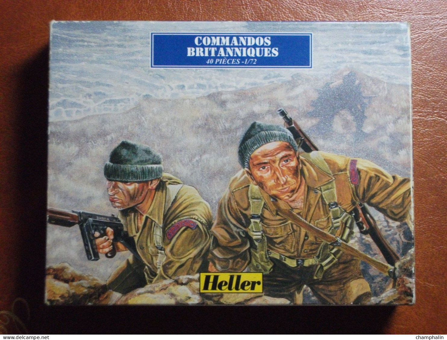 Maquette Plastique - Commandos Britanniques Au 1/72 - World War II - Heller N°79632 - Beeldjes