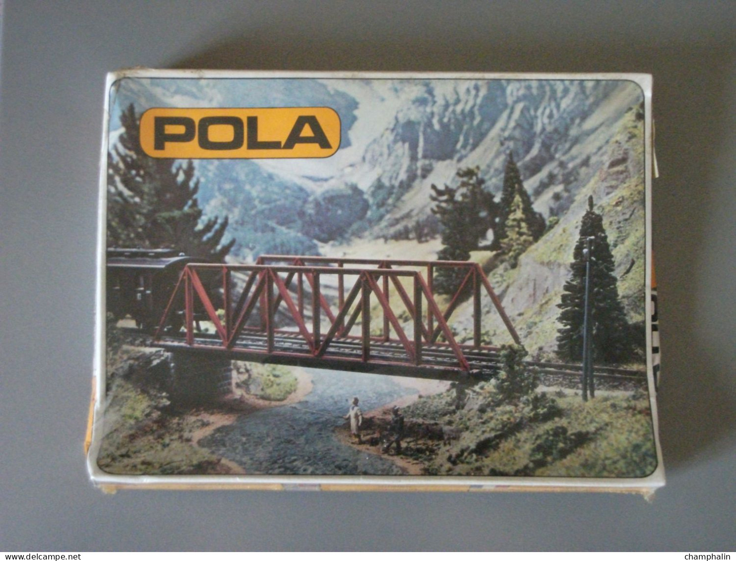 Décor Pour Train électrique - Petit Pont En Acier - Pola HO N°622 - Scenery