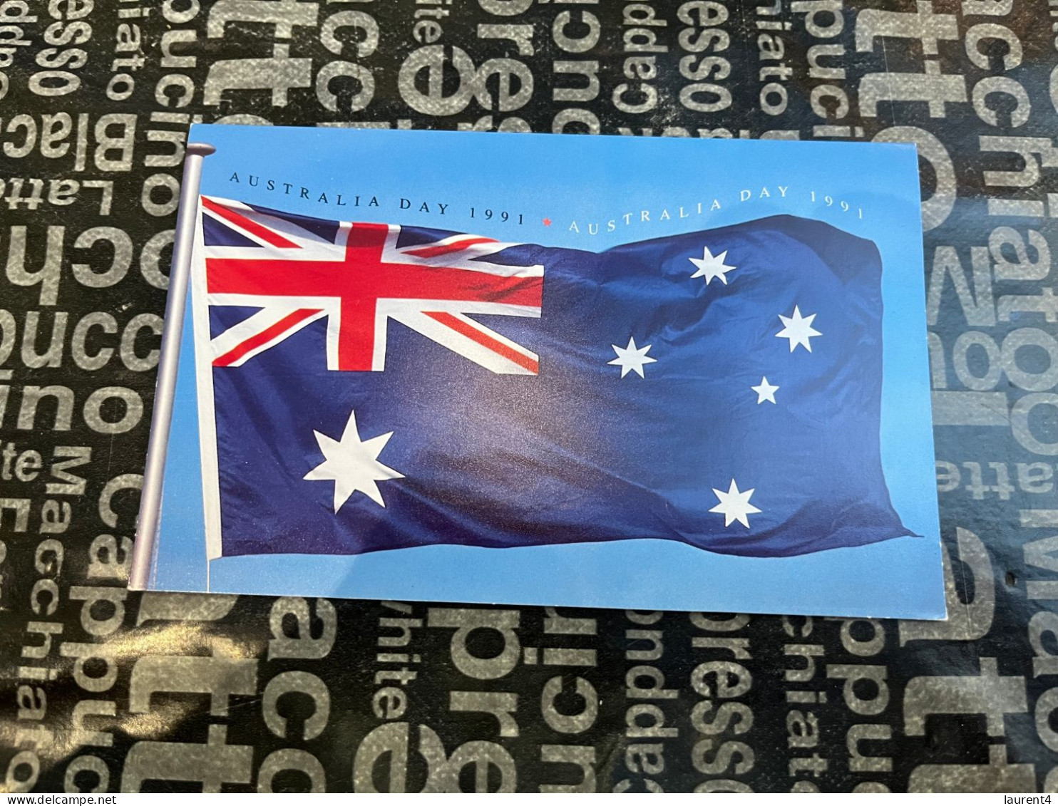 2-1-2024 (4 W 9) Australia Stamp Pack - Australia Day 1991 (Flags) - Presentation Packs