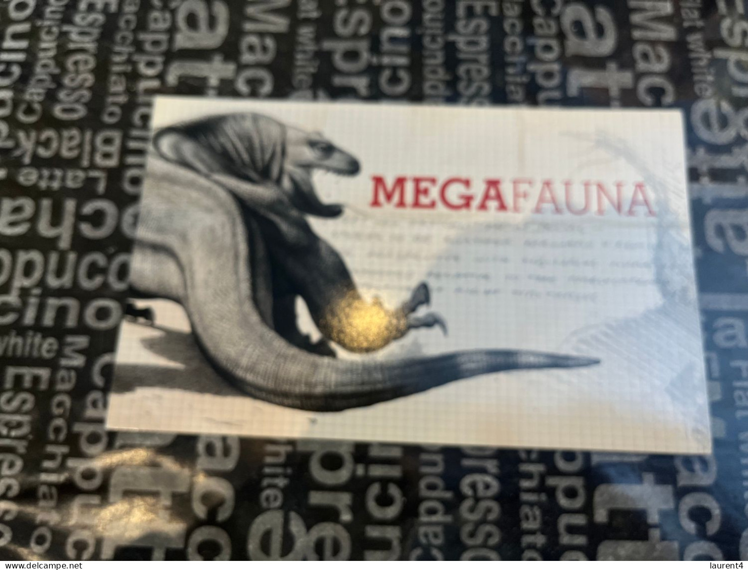 2-1-2024 (4 W 9) Australia Stamp Pack - Mega Fauna (Dinosaur Era) 4 Stamps + 1 Mini-sheet Of 6 Stamps - Presentation Packs