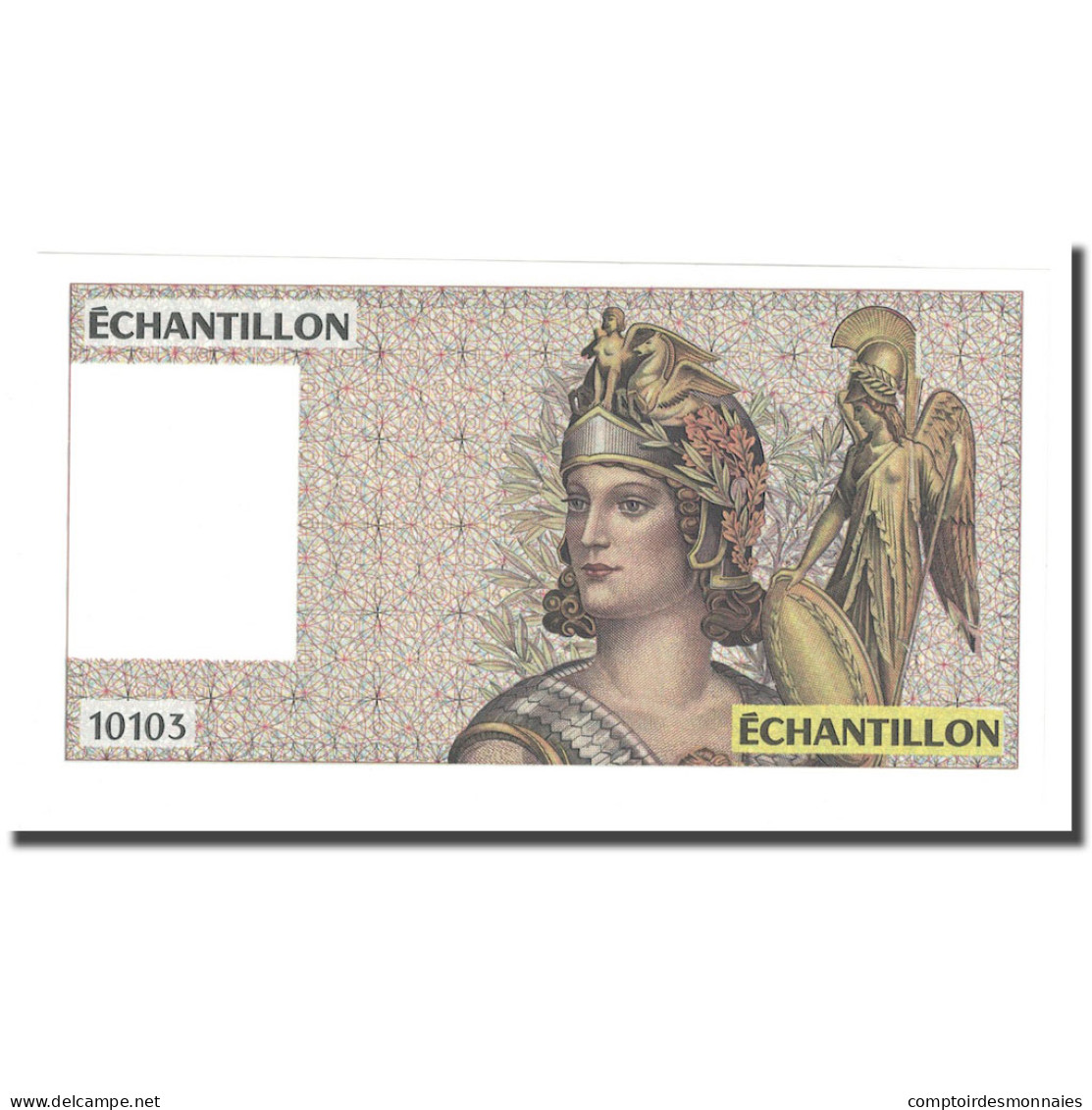 France, Billet échantillon 10103, NEUF - Fehlprägungen