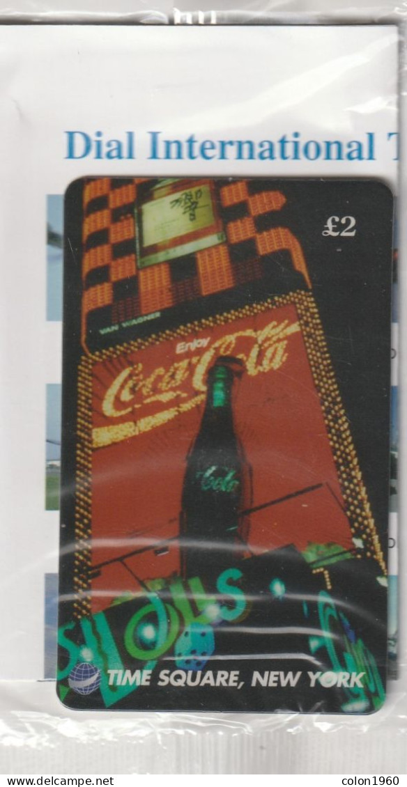 REINO UNIDO. COCA COLA - TIME SQUARE, NEW YORK. 1997-07. MINT - NUEVO. (833) - Sonstige & Ohne Zuordnung