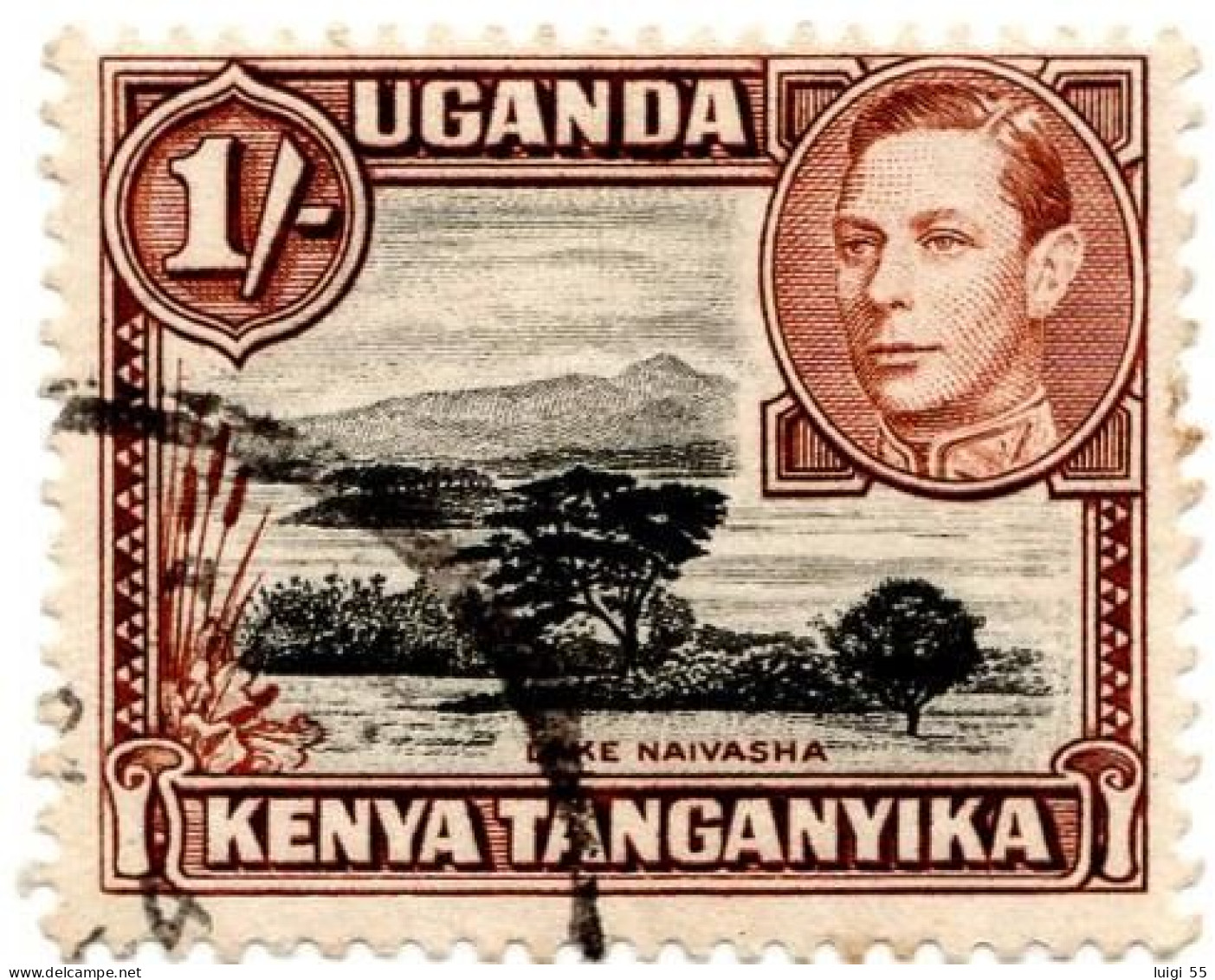 KENYA UGANDA TANGANYKA - 1938 - Re Giorgio VI - Paesaggi - Usato - Kenya, Uganda & Tanganyika