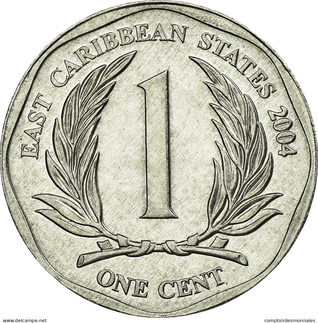 Monnaie, Etats Des Caraibes Orientales, Elizabeth II, Cent, 2004, British Royal - Caraibi Orientali (Stati Dei)