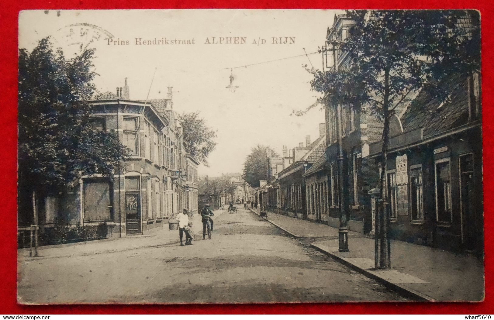 CPA 1922 Alphen A/d Rijn Prins Hendrikstraat - Alphen A/d Rijn