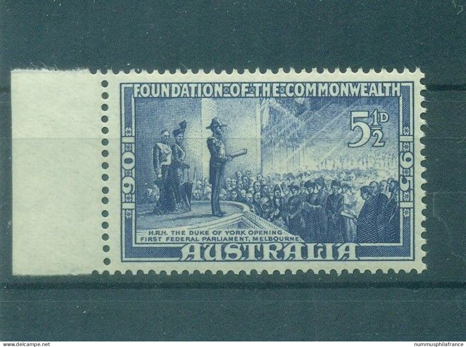 Australie 1951 - Y & T N. 179 - Commonwealth En Australie (Michel N. 211) - Nuovi