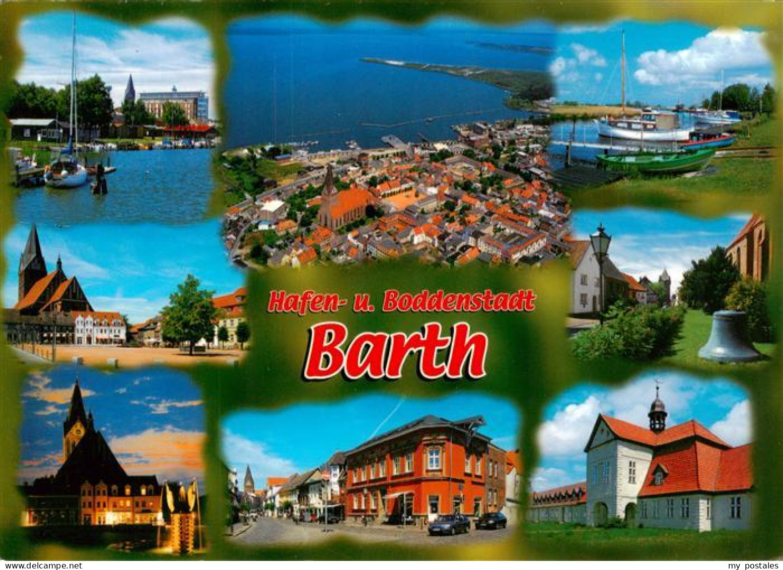 73948056 Barth_Osteebad Hafen Und Boddenstat Teilansichten  - Barth