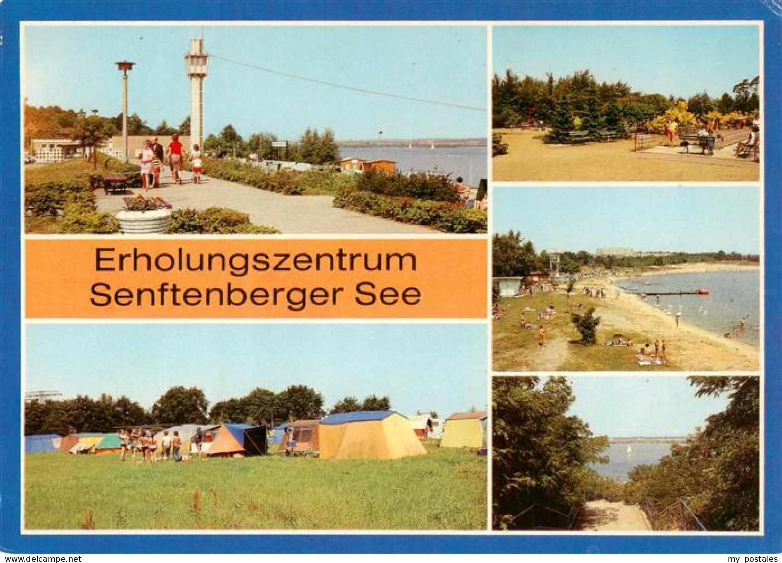 73948035 Senftenberg__Niederlausitz_Brandenburg Strandpromenae Campingplatz Spor - Brieske