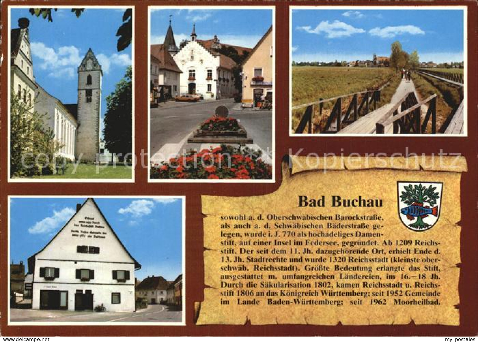 72480480 Bad Buchau Federsee Ortsansichten Kirche Steg Geschichte Bad Buchau - Bad Buchau
